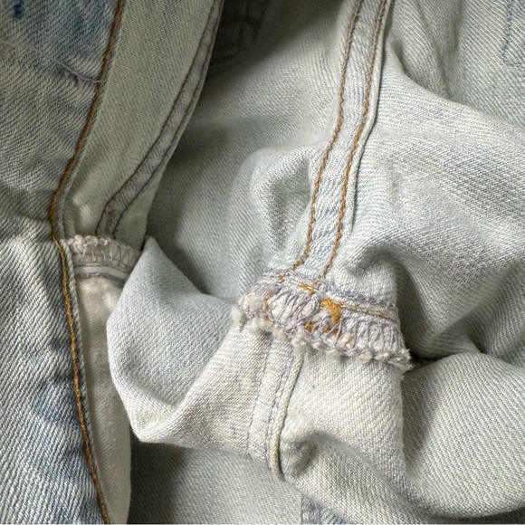 Abercrombie Fitch Vintage Y2K 90s Low Rise Jeans 4 6 8 R Bootcut Denim Hollister - Picture 14 of 15